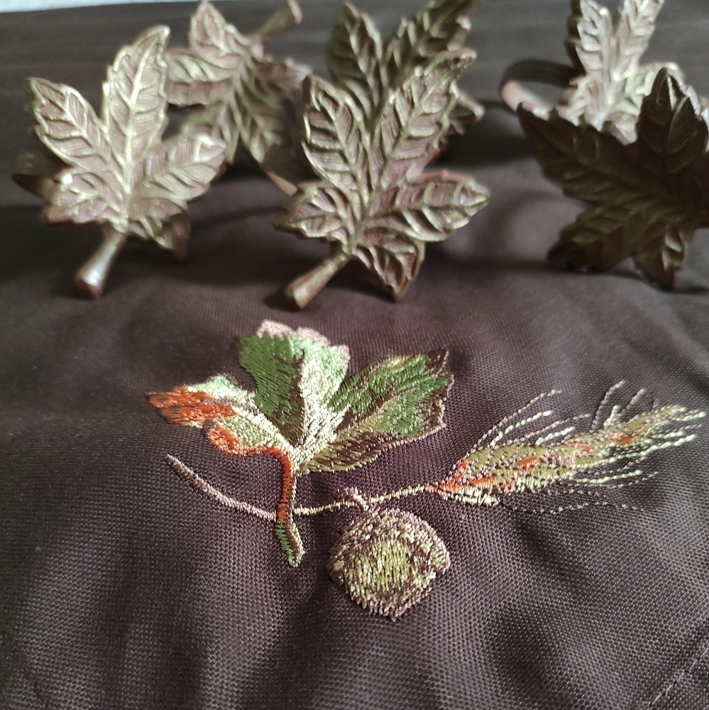 Napkins and Napkin Rings